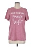 Assorted Brands Pink Short Sleeve T-Shirt Size M - photo 1