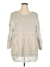 Unbranded 100% Polyester Ivory Pullover Sweater Size 4X - photo 1