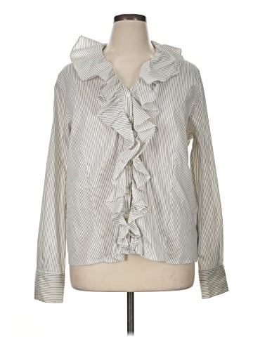 Marina Rinaldi Long Sleeve Blouse (view 1)