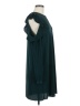 Mossimo 100% Polyester Solid Teal Casual Dress Size M - photo 4