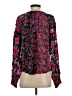 Free People 100% Viscose Purple Long Sleeve Blouse Size S - photo 2