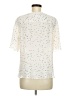 Calvin Klein Stars Ivory Short Sleeve Blouse Size M - photo 2