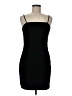 Crystal Sky Solid Black Cocktail Dress Size M - photo 1