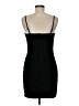 Crystal Sky Solid Black Cocktail Dress Size M - photo 2