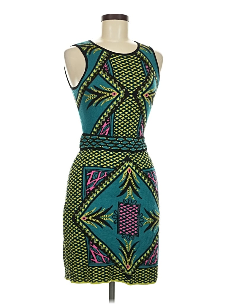Pre-owned Gianni Bini Cocktail Dress In Teal