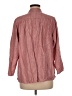 Old Navy Stripes Pink 3/4 Sleeve Blouse Size M - photo 2