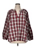 Old Navy Red 3/4 Sleeve Blouse Size XXL - photo 1