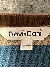 Davi & Dani Stripes Brown Pullover Sweater Size L - photo 7