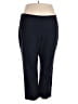 Lane Bryant Outlet Solid Blue Active Pants Size 24 - photo 1