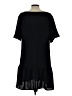 Assorted Brands Solid Black Casual Dress Size L - photo 2