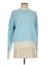 Minnow Color Block Blue Pullover Sweater Size XS - photo 1