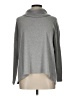 Purejill 100% Cotton Gray Turtleneck Sweater Size Lg Petite - photo 1