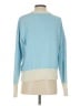 Minnow Color Block Blue Pullover Sweater Size XS - photo 2