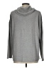 Purejill 100% Cotton Gray Turtleneck Sweater Size Lg Petite - photo 2