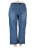 Slim-Sation by Multiples Stripes Blue Jeans Size 18 - photo 2