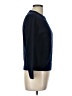Stella Carakasi 100% Cotton Stripes Blue Green Pullover Sweater Size Lg - XL - photo 4