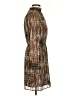 Daniel Rainn Animal Print Brown Cocktail Dress Size S - photo 4