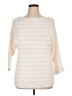 New York & Company 100% Acrylic Ivory Pullover Sweater Size XL - photo 1