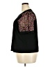 CeCe Black Short Sleeve Top Size XXL - photo 5