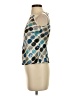 Ann Taylor Blue Sleeveless Blouse Size 0 Petite - photo 5