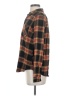 Maurices Plaid Brown Long Sleeve Button-Down Shirt Size S - photo 5