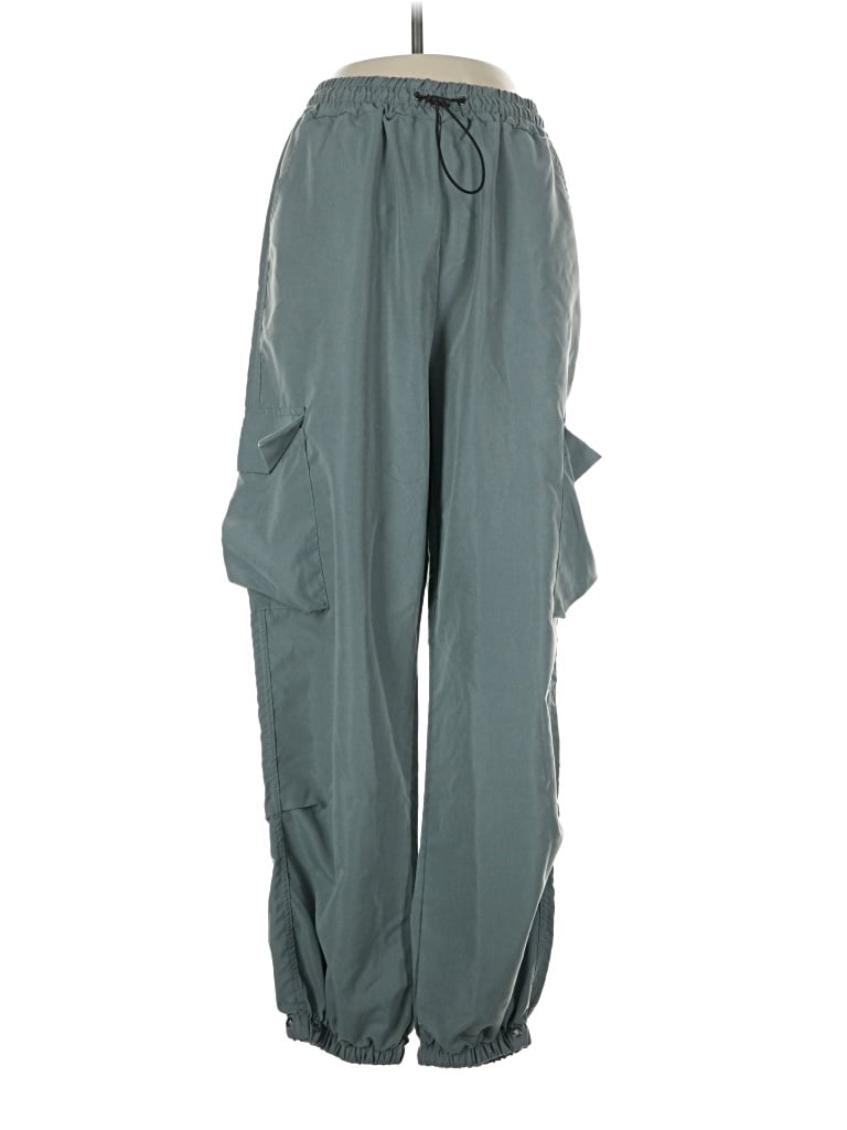 Pre-owned Unbranded Cargo Pants In Teal