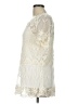 Sundance Ivory Short Sleeve Blouse Size L - photo 5