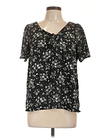 LC Lauren Conrad Short Sleeve Blouse (view 1)