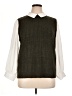 CeCe Brown Sweater Vest Size XL - photo 1