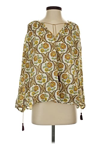 Antik Batik Long Sleeve Blouse (view 1)