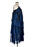 Lulus 100% Polyester Stars Blue Cocktail Dress Size S - photo 4