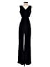 Laundry by Shelli Segal Solid Black Jumpsuit Size 4 - photo 2