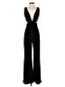 Laundry by Shelli Segal Solid Black Jumpsuit Size 4 - photo 1