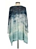 Hard Tail Tie-dye Teal Poncho Size S - photo 2