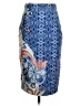 Moulinette Soeurs Print Blue Casual Skirt Size 0 - photo 1