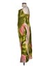 BCBG 100% Polyester Tropical Green Cocktail Dress Size L - photo 5