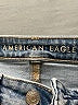 American Eagle Outfitters Graphic Blue Jeans Size 000 short - photo 7