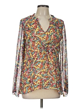 Sundance Long Sleeve Silk Top (view 1)