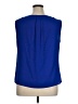 Nine West Blue Sleeveless Blouse Size XL - photo 2