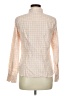 Dalia Collection Checkered-gingham Orange Long Sleeve Button-Down Shirt Size M - photo 2