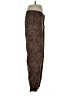 Gap Animal Print Brown Casual Pants Size 31R - photo 4