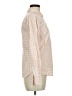 Dalia Collection Checkered-gingham Orange Long Sleeve Button-Down Shirt Size M - photo 4