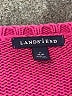 Lands' End 100% Baumwolle Solid Burgundy Pullover Sweater Size L - photo 7