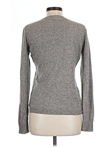 Aqua Cashmere Pullover Sweater (view 2)