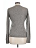 Aqua 100% Cashmere Gray Cashmere Pullover Sweater Size L - photo 2