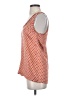 Joie Orange Sleeveless Top Size S - photo 5
