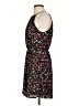 Blue Rain Floral Black Casual Dress Size S - photo 5