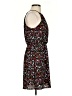 Blue Rain Floral Black Casual Dress Size S - photo 4