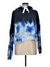 CALVIN KLEIN JEANS Tie-dye Blue Pullover Sweater Size L - photo 1
