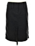 Express Solid Gray Formal Skirt Size 7 - 8 - photo 1